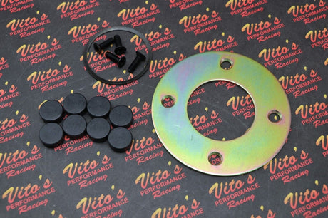 BILLET CLUTCH BASKET steel backer plate + bolt kit + cushions Yamaha Banshee 2