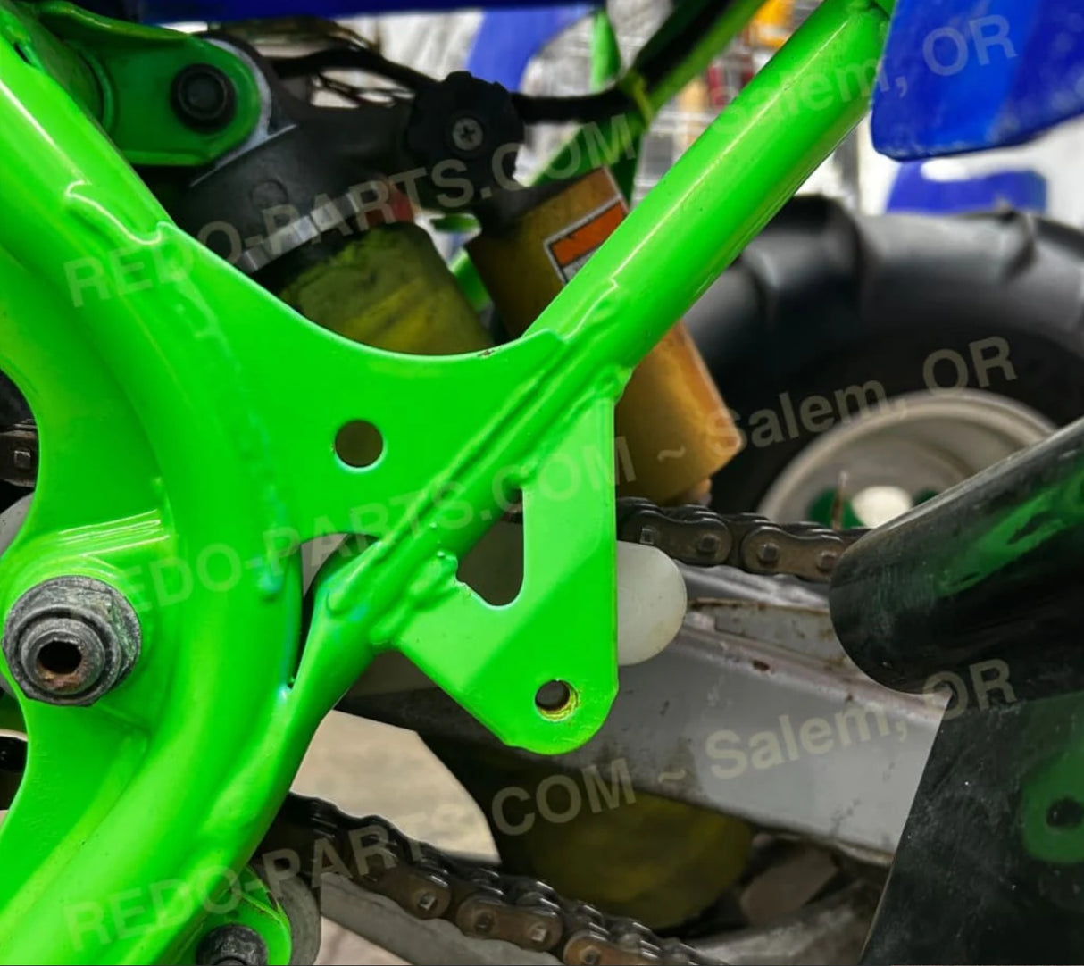 NEW FRAME MOUNTS for Heel Guards Nerf Bar foot rest Yamaha Banshee kit weld-on