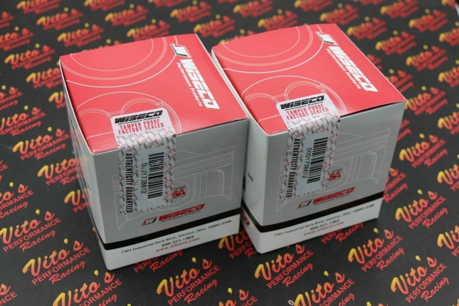 2 x Wiseco 12198 pistons for Yamaha Banshee 68.00 Assassin 4mm 421cc