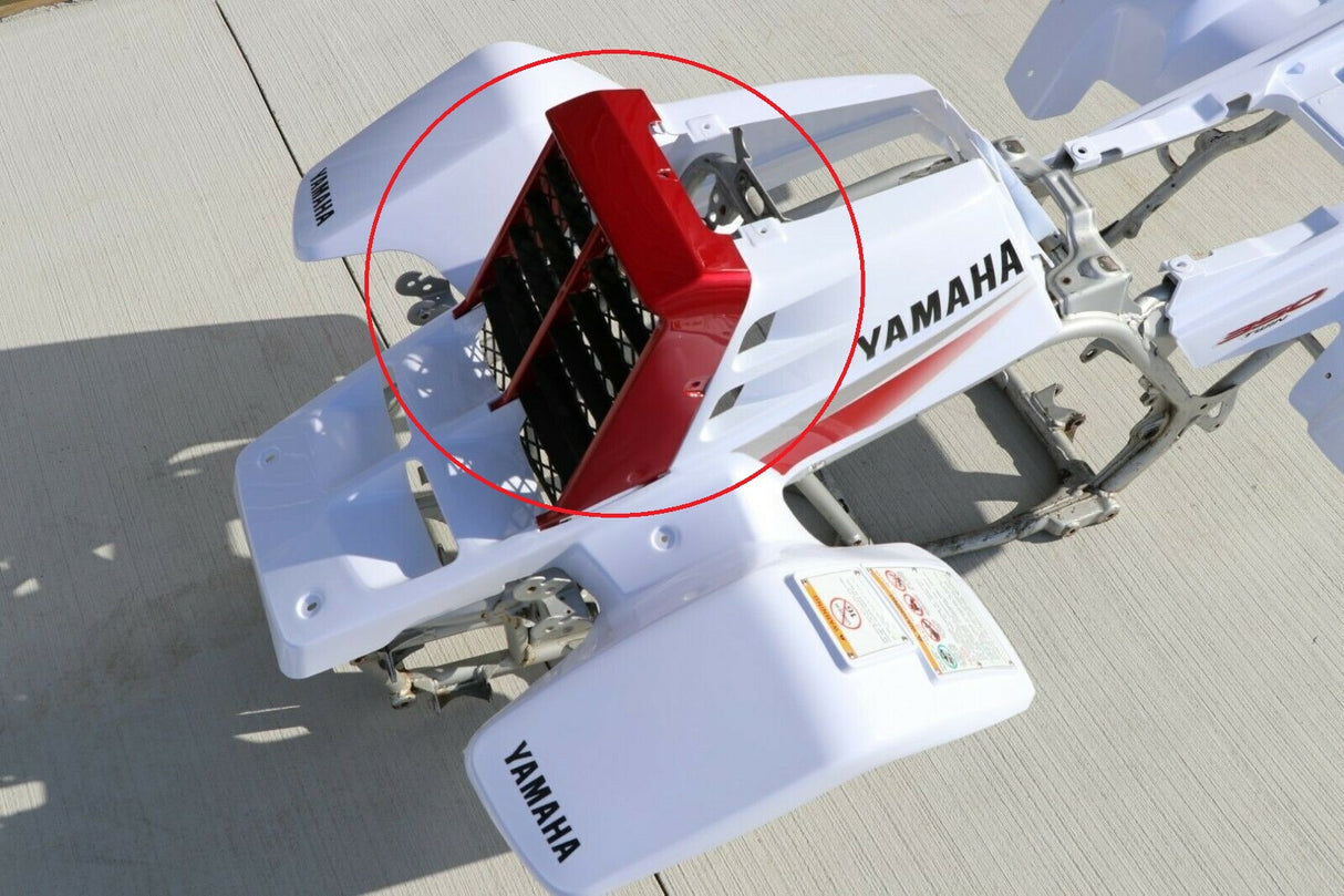 NEW Banshee grill plastic radiator cover DEEP RED CHERRY SE LE 2004 2005 12