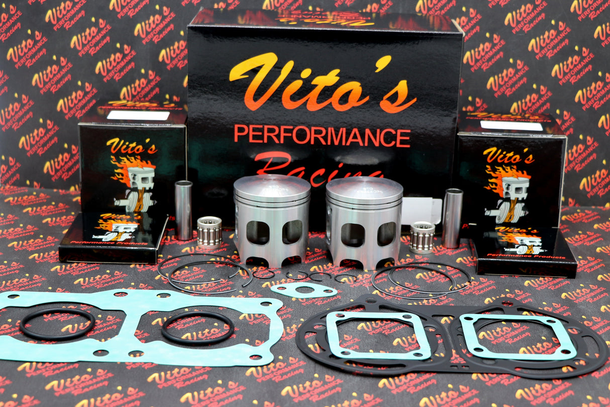 Vito's FORGED SUPER STOCK Banshee pistons + gasket kit 8hp over stock 1