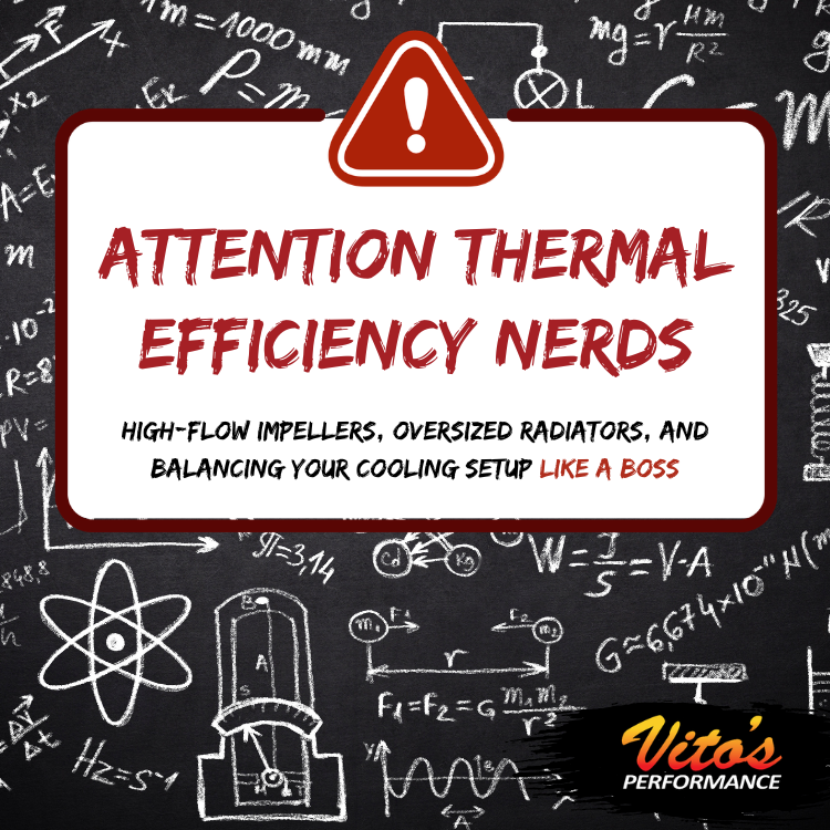 Thermal Efficiency for Banshee: High-Flow Impellers vs. Oversized Radiators