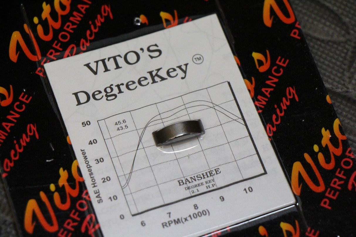 VITO's advanced timing key +4 advance Banshee flywheel degree WOODRUFF 1987-2006 2