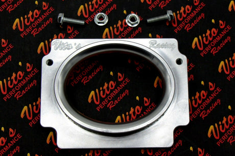 Vito's PRO FLOW billet airbox adapter plate for KN air filter Yamaha Banshee 2