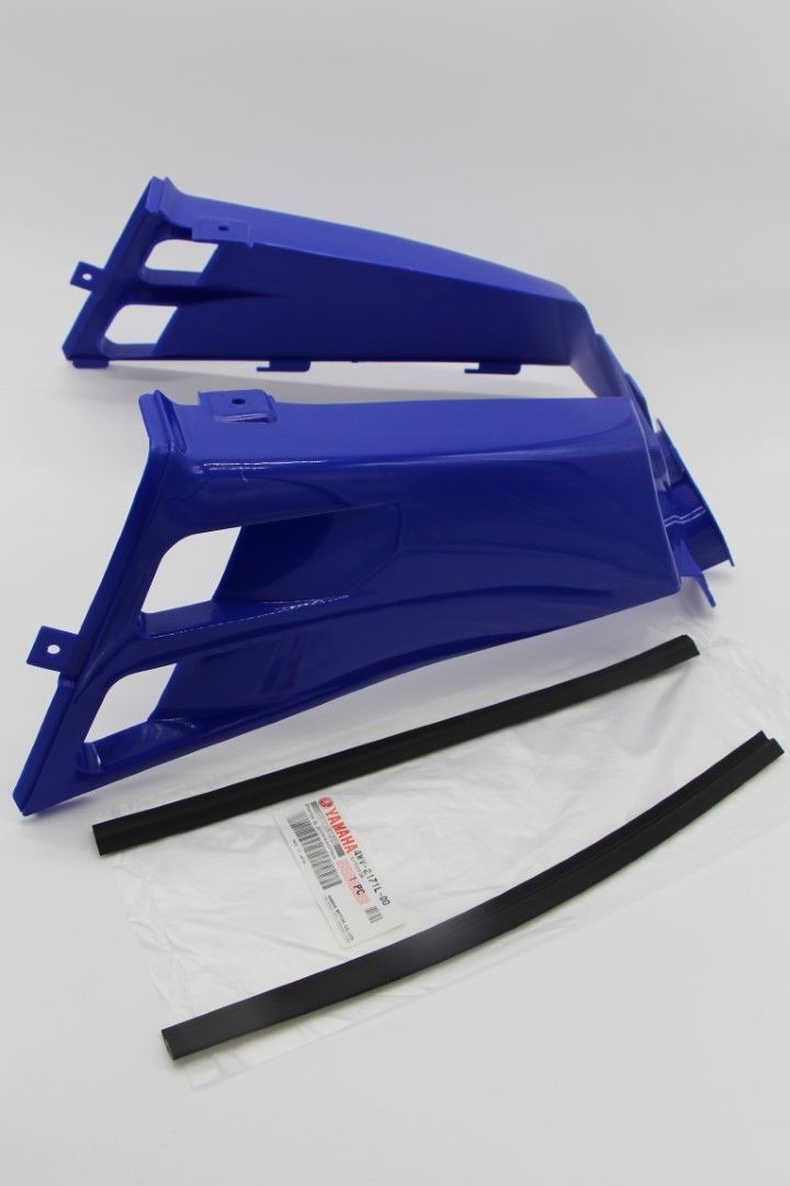 NEW Vito's Yamaha Banshee plastic gas tank side covers + grill 1987-2006 BLUE 6