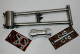 TYSON Banshee swingarm round extended chromoly rear carrier + front bearings +6" 3