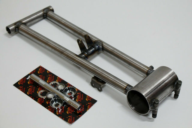 TYSON Banshee swingarm rear round extended chromoly + front bearings kit +10" 1