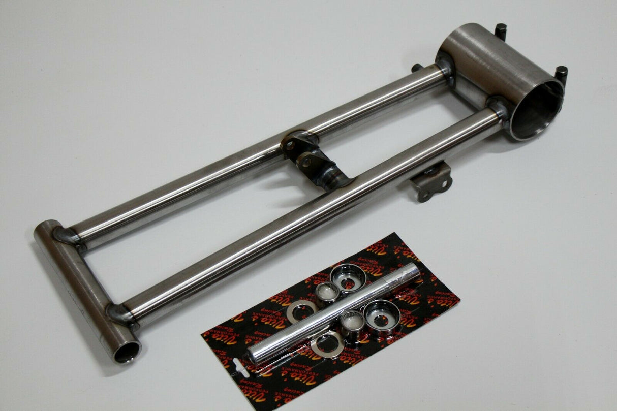 TYSON Banshee swingarm rear round extended chromoly + front bearings kit +8" 3