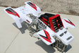 Yamaha Banshee fenders + gas tank plastic + grill + graphics WHITE and RED 2000 1