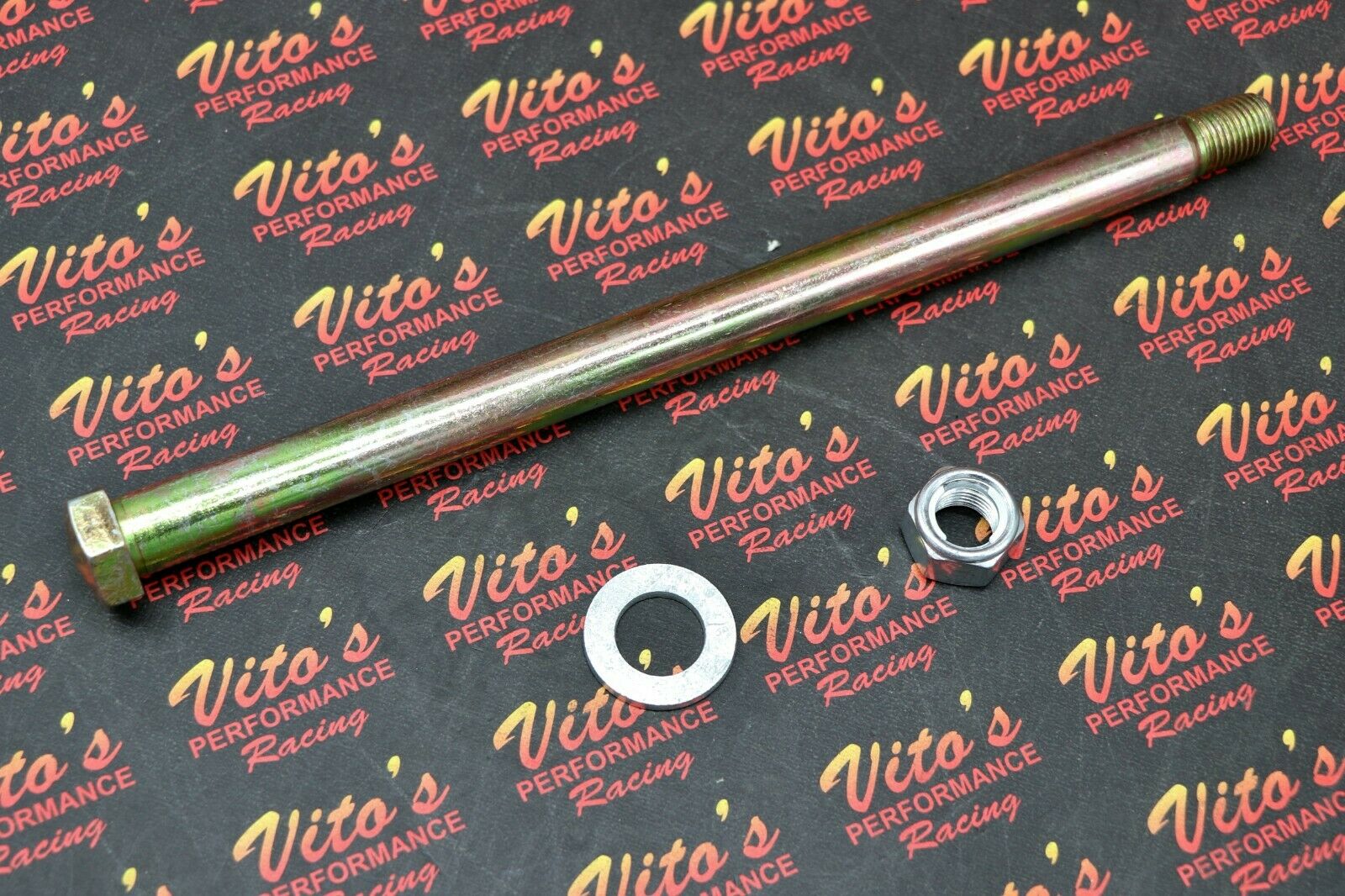 NEW Yamaha rear swingarm pivot bolt + nut + washer Blaster 200