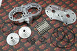 Polished COOL HEAD aftermarket billet aluminum 1987-2006 Banshee + 19cc DOMES 1