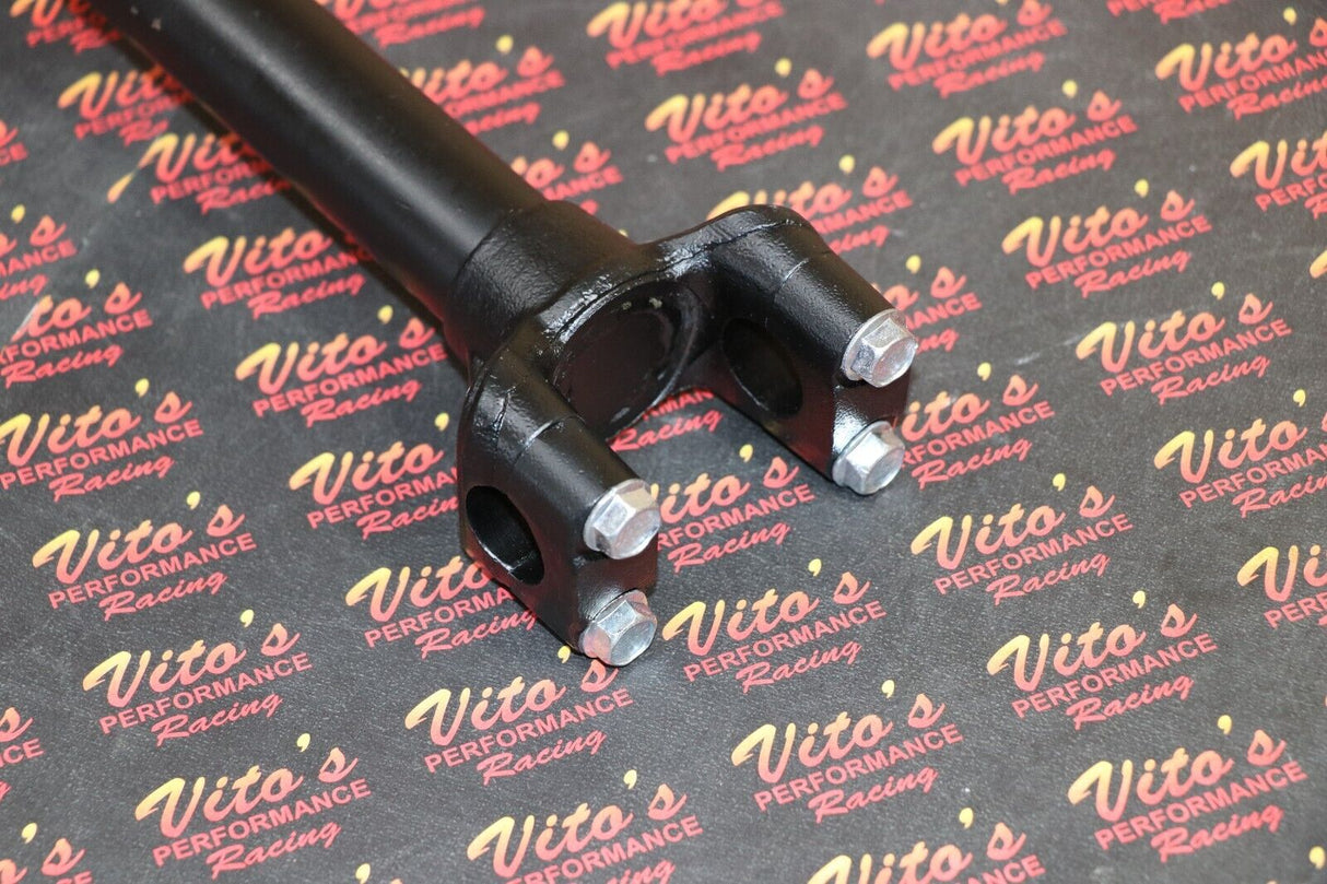 NEW Vito's Yamaha Banshee steering stem + CLAMPS 1 1/8" handlebars BLACK +2" 5