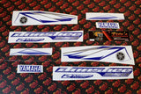 Vito's vinyl decal graphics kit 14MIL sticker Yamaha Banshee BLUE WHITE 2006 1
