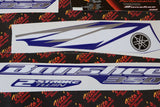 Vito's vinyl decal graphics kit 14MIL sticker Yamaha Banshee BLUE WHITE 2006 2