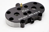 Vito's HEMI HEAD billet aluminum cool 1987-2006 Banshee + DOMES BLACK 21cc 6