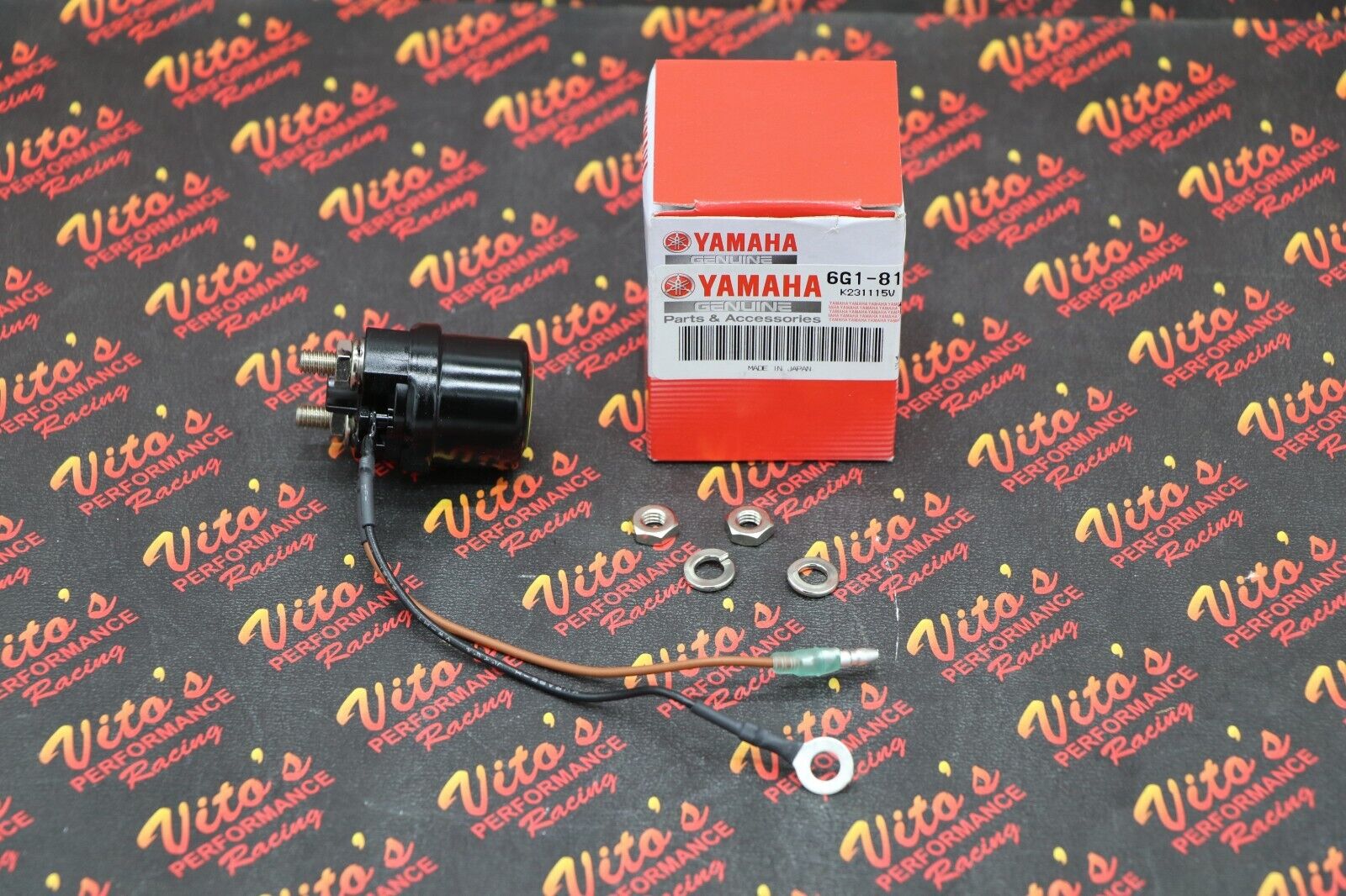 Starter Relay 12V 1987-2001 WaveRunner PWC Models 6G1-81941-10-00