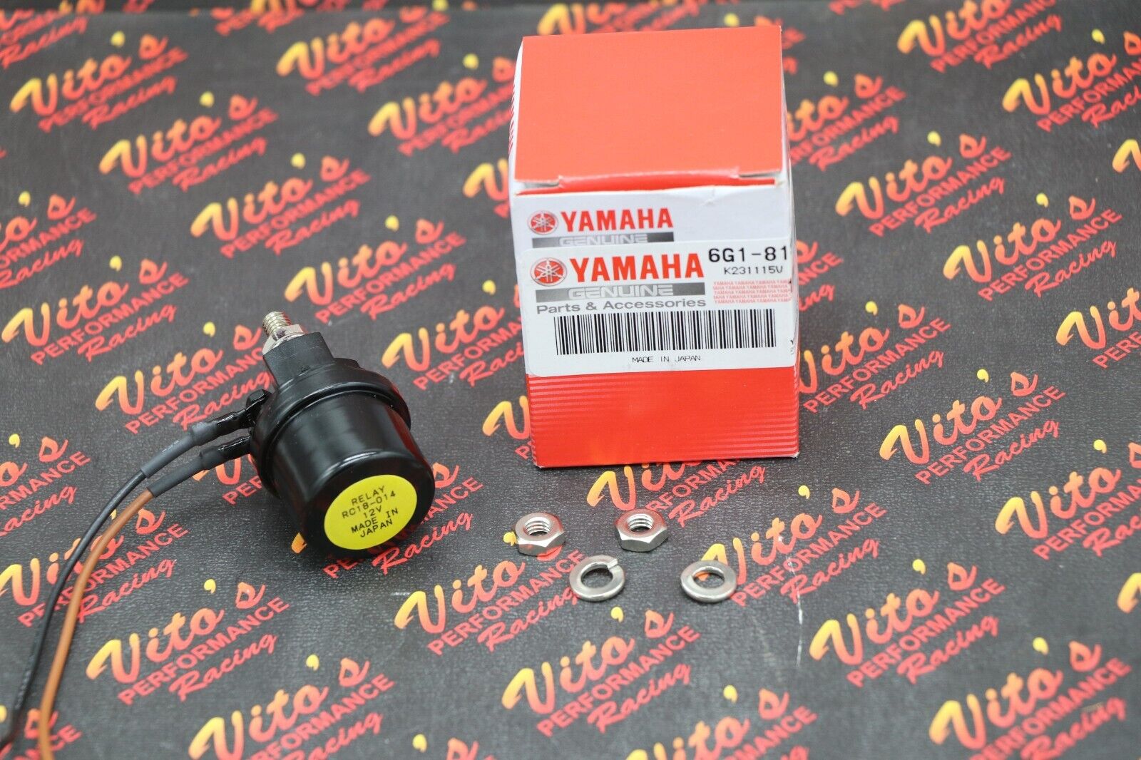 Starter Relay 12V 1987-2001 WaveRunner PWC Models 6G1-81941-10-00
