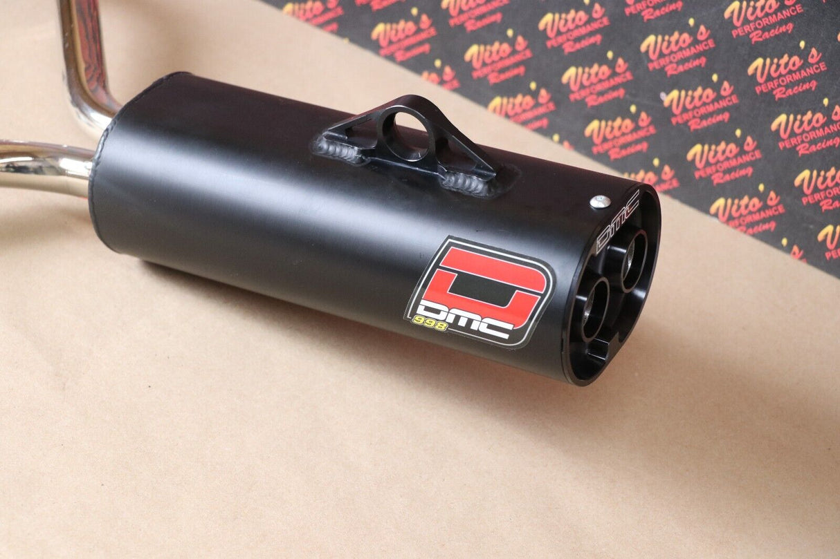 Yamaha Banshee CHROME DMC 916 998 single silencer only 1987-2006 3