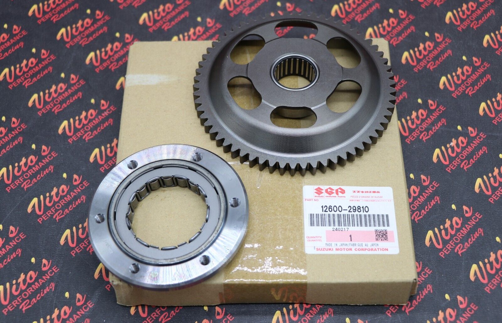 40000pre Booster オーダーメイド品 NEW Suzuki OEM starter clutch kit Quadsport QuadSport Z400