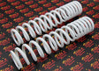 2 x front shock springs Yamaha Banshee 1987-2006 POWDERCOATED WHITE (one pair) 1