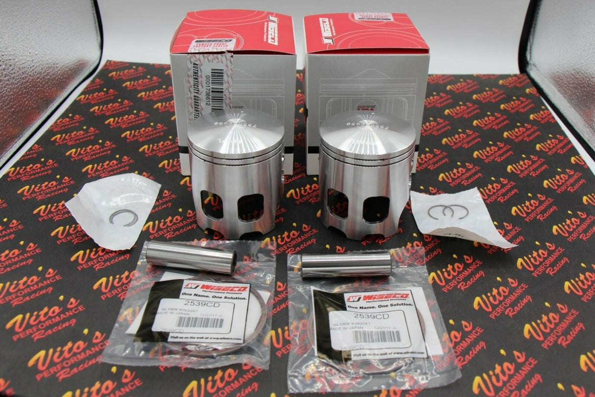 2 x Wiseco 795 series pistons Yamaha Banshee for long rod crank 115mm 64.50 NEW 3