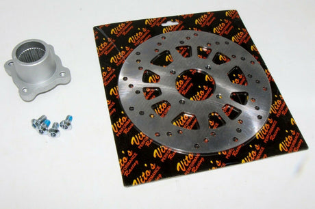 New Vito's Performance rear brake disc hub + rotor kit Yamaha Banshee 1987-2006 1
