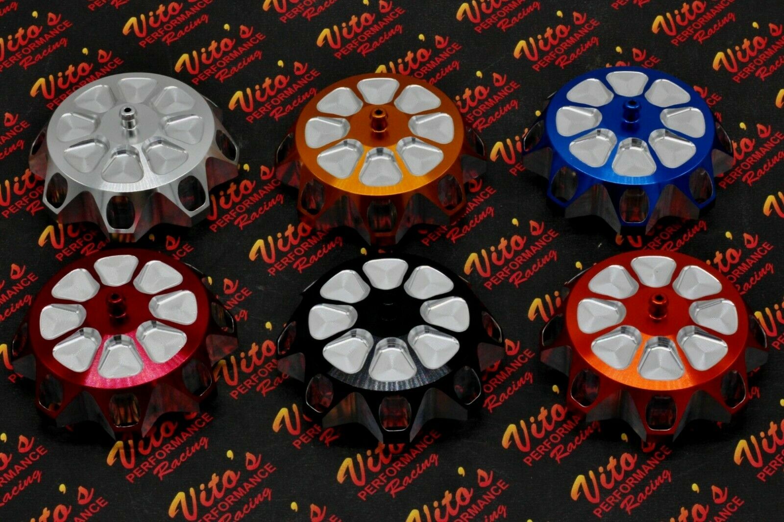 Vito's aluminum GAS CAP Yamaha Banshee YFZ450 Raptor 660 Warrior