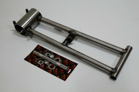 TYSON Banshee swingarm rear round extended chromoly + front bearings kit +6" 4