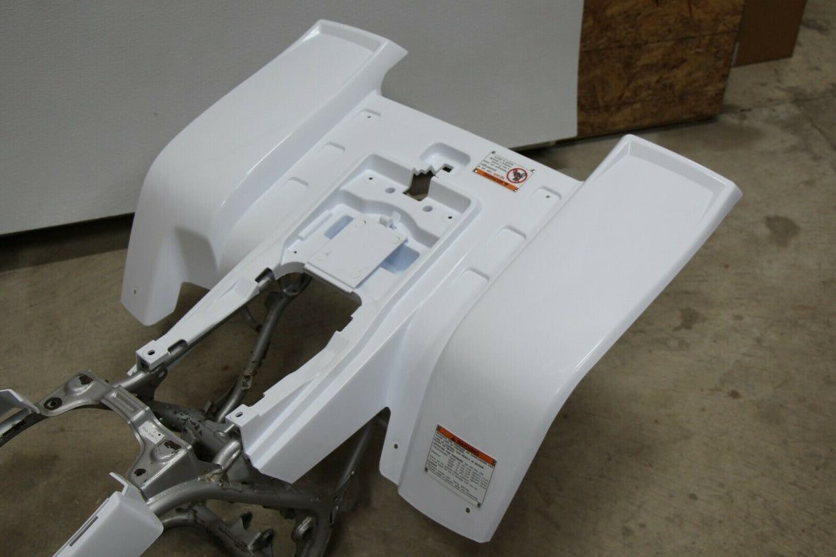 NEW rear fenders Yamaha Banshee plastic body 1987-2006 WHITE back only 3