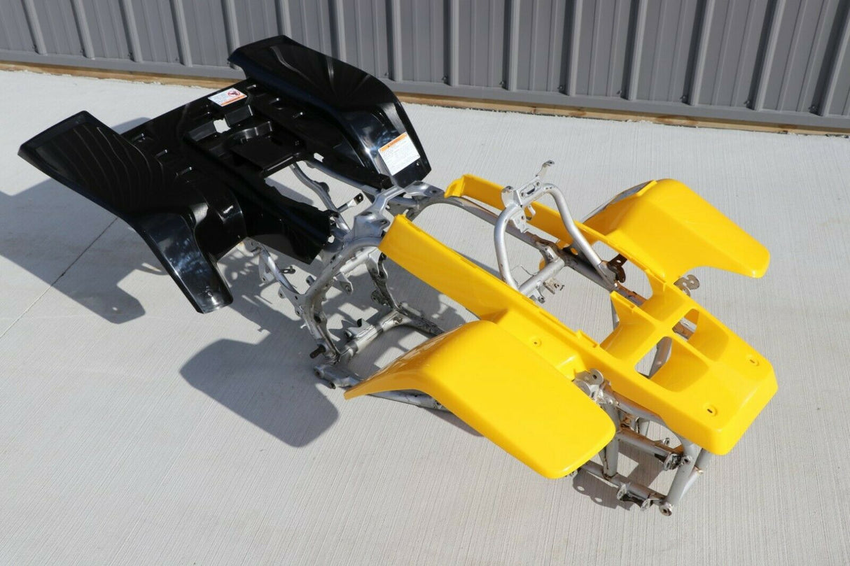 NEW Yamaha Banshee fenders 2003 YELLOW front + BLACK rear plastic body 1987-2006 2