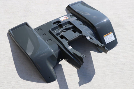 New Rear Fenders Yamaha Banshee Plastic Body 1987-2006 Gray Grey 1998 Back Only 3