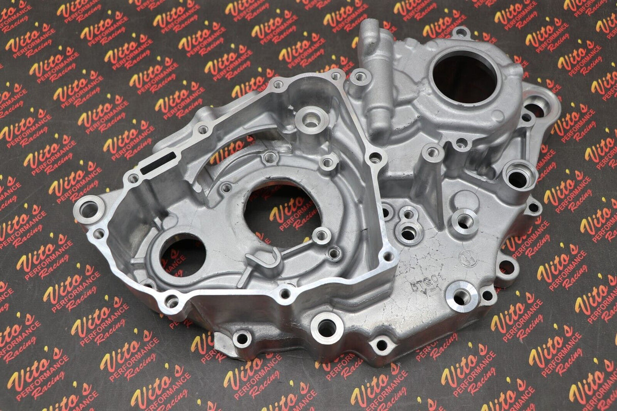 NEW Yamaha YFZ450 Engine left Center Cases crankcase YFZ 450 2004-09 12-13 HALF 4
