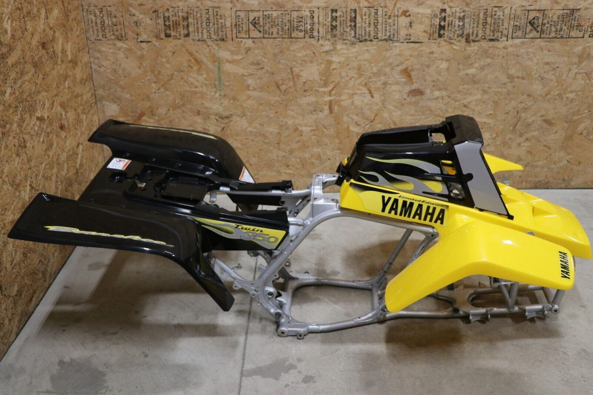 Vito's vinyl decal graphics kit 14MIL sticker Yamaha Banshee YELLOW BLACK 2003 7
