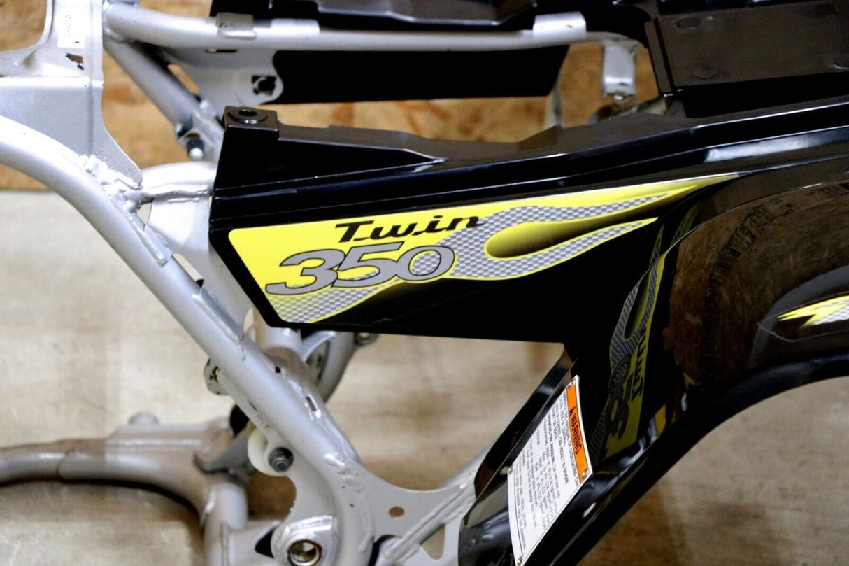 Vito's vinyl decal graphics kit 14MIL sticker Yamaha Banshee YELLOW BLACK 2003 9