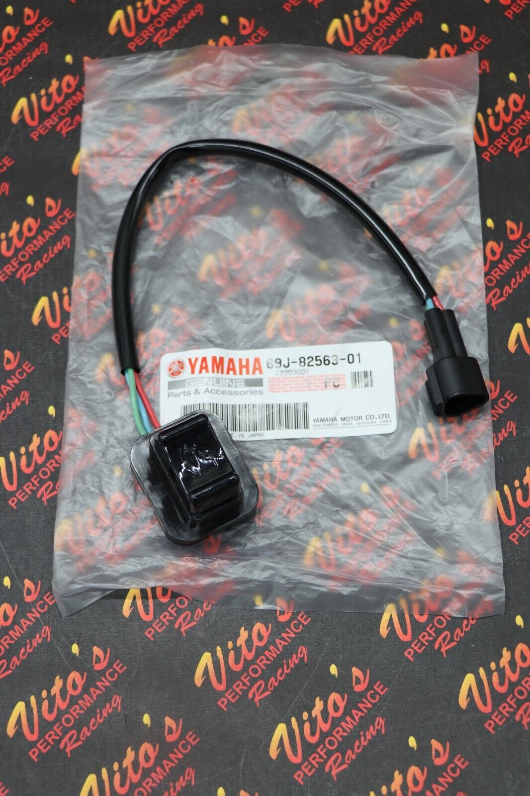 YAMAHA OEM TRIM AND TILT SWITCH ASSEMBLY 69J-82563-01-00 F25 F30 F40 F50 Z300 1