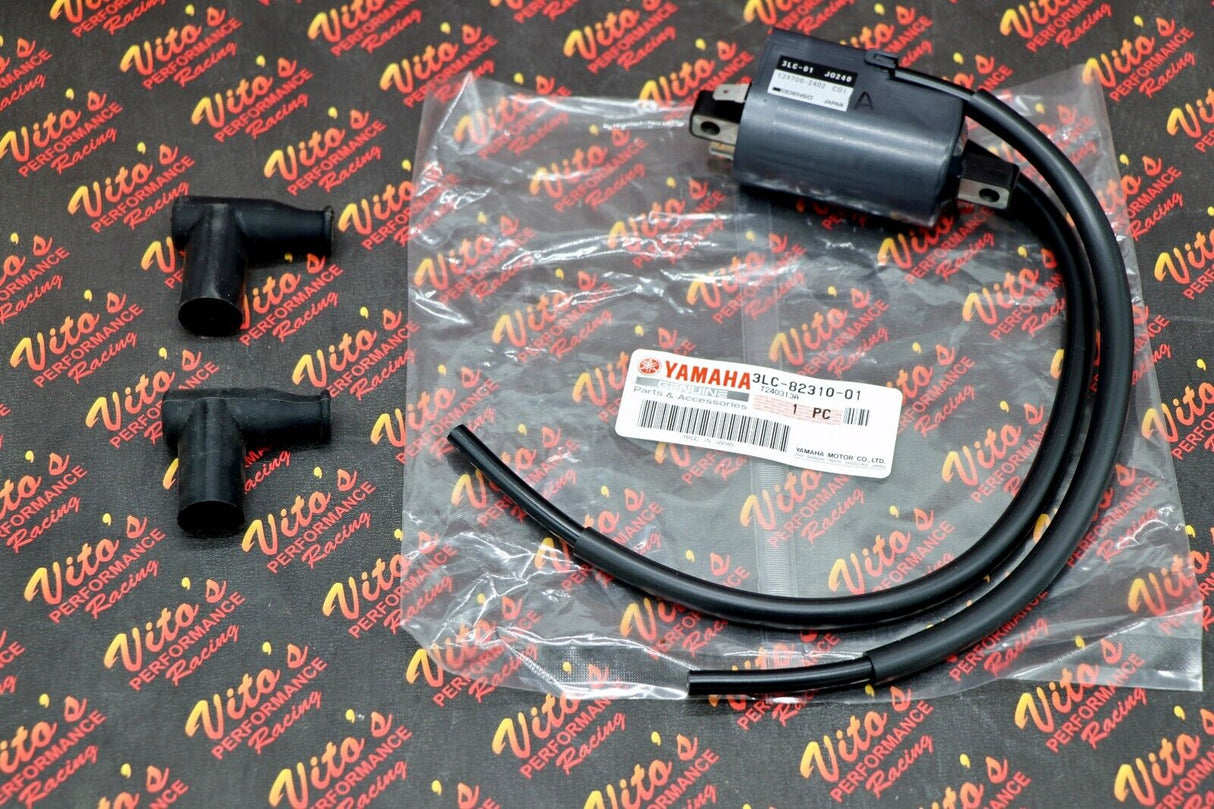 NEW ignition COIL electrical OEM factory + Vito's caps 1987-2006 Yamaha BANSHEE 1