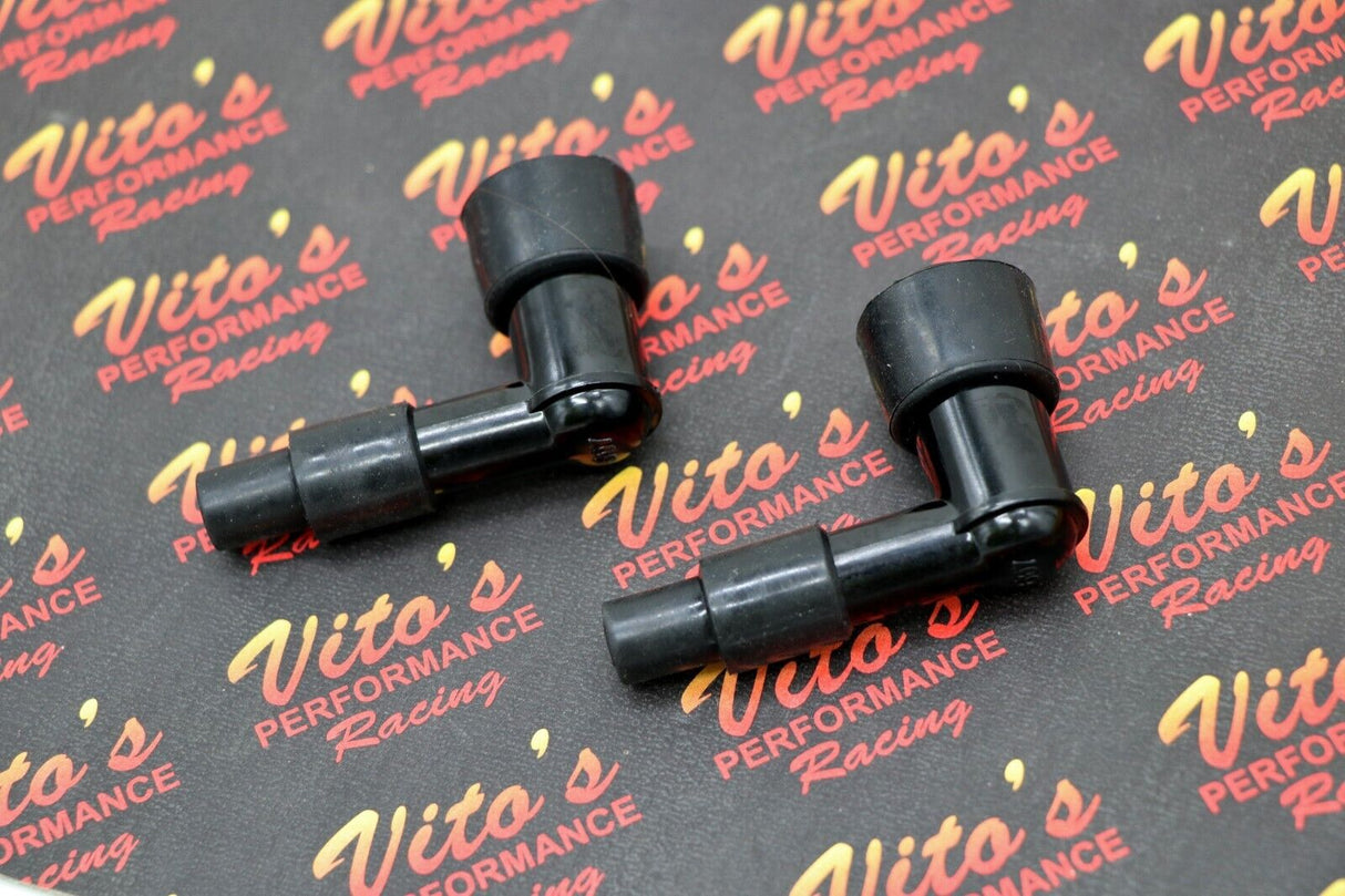 2 x Vito's ignition coil NGK style spark plug caps Yamaha BANSHEE 1987-2006 NEW 1