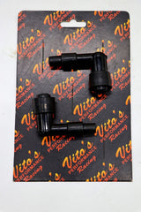 2 x Vito's ignition coil NGK style spark plug caps Yamaha BANSHEE 1987-2006 NEW 6
