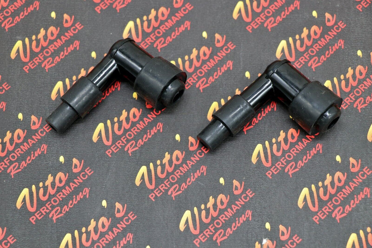 2 x Vito's ignition coil NGK style spark plug caps Yamaha BANSHEE 1987-2006 NEW 7