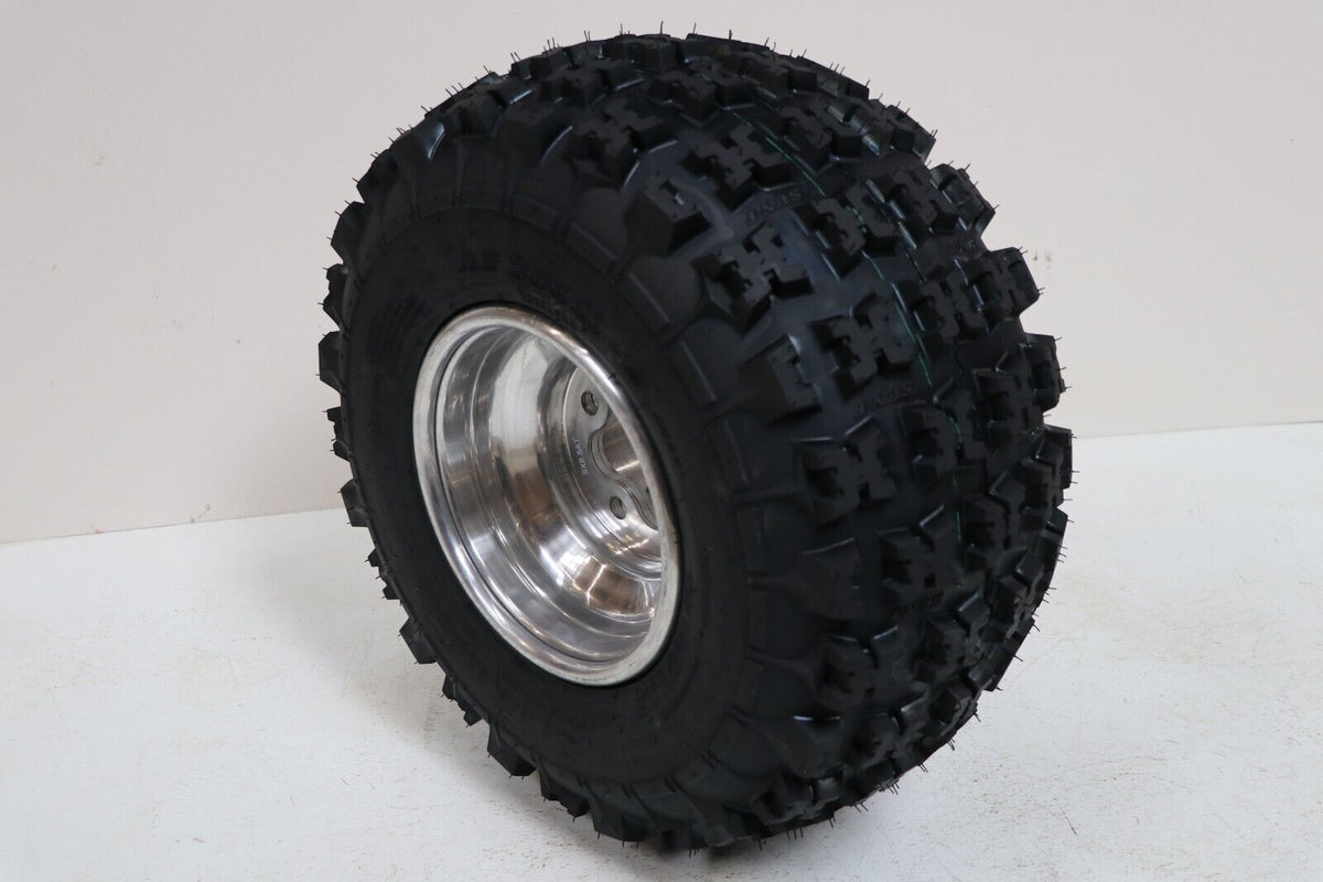 400ex Rims NEW 20x11x9 rear tires + wheels rims HONDA 450r 400EX 300EX TRX250r ...