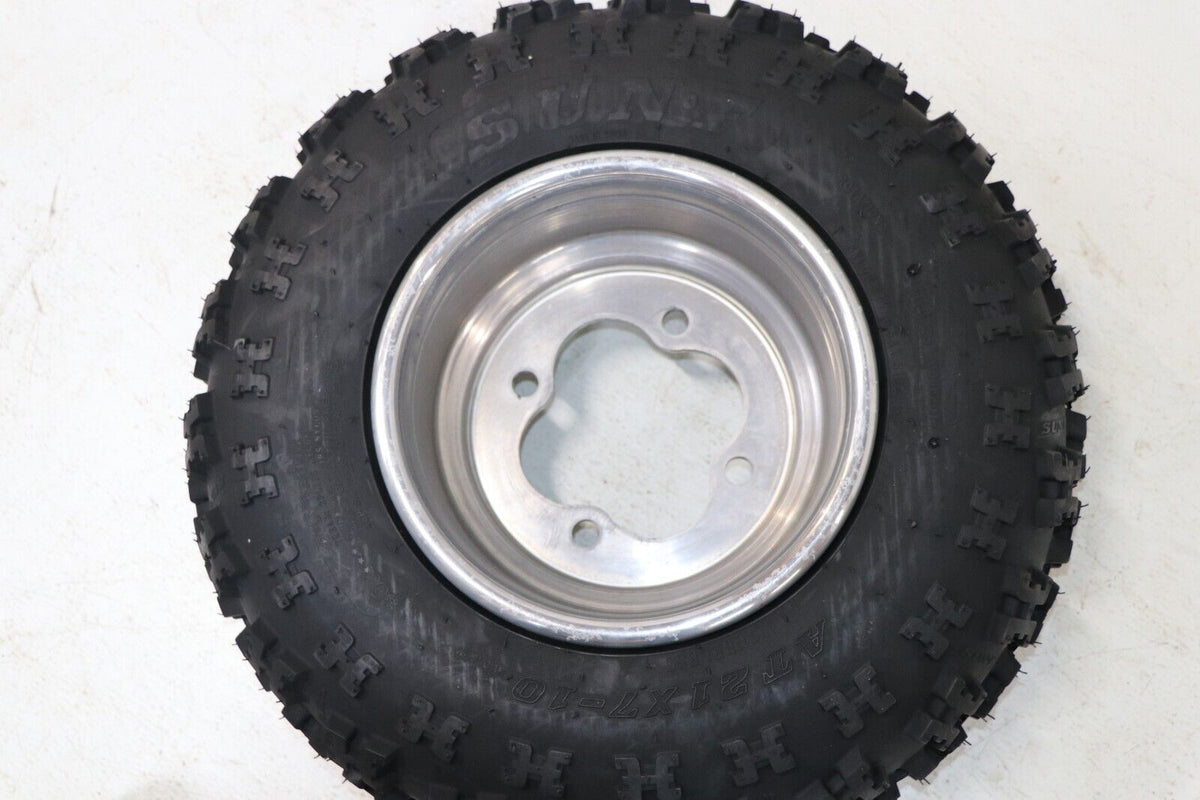 400ex Rims NEW 21x7x10 front tires + wheels rims HONDA 450r 400EX 300EX TRX250r ...