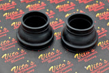 2 X NEW YAMAHA BANSHEE 350 AIRBOX RUBBER BOOTS OEM GENUINE FACTORY 1987-2006 2