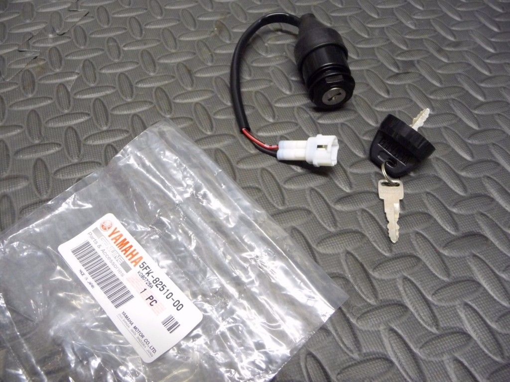 NEW Yamaha Banshee KEY assembly OEM FACTORY genuine  on/off switch 2002-2006 1