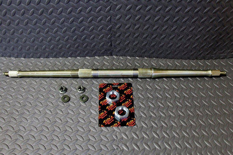 NEW Vito's Performance stock oem size AXLE Yamaha Banshee + hub + axle nuts kit 1
