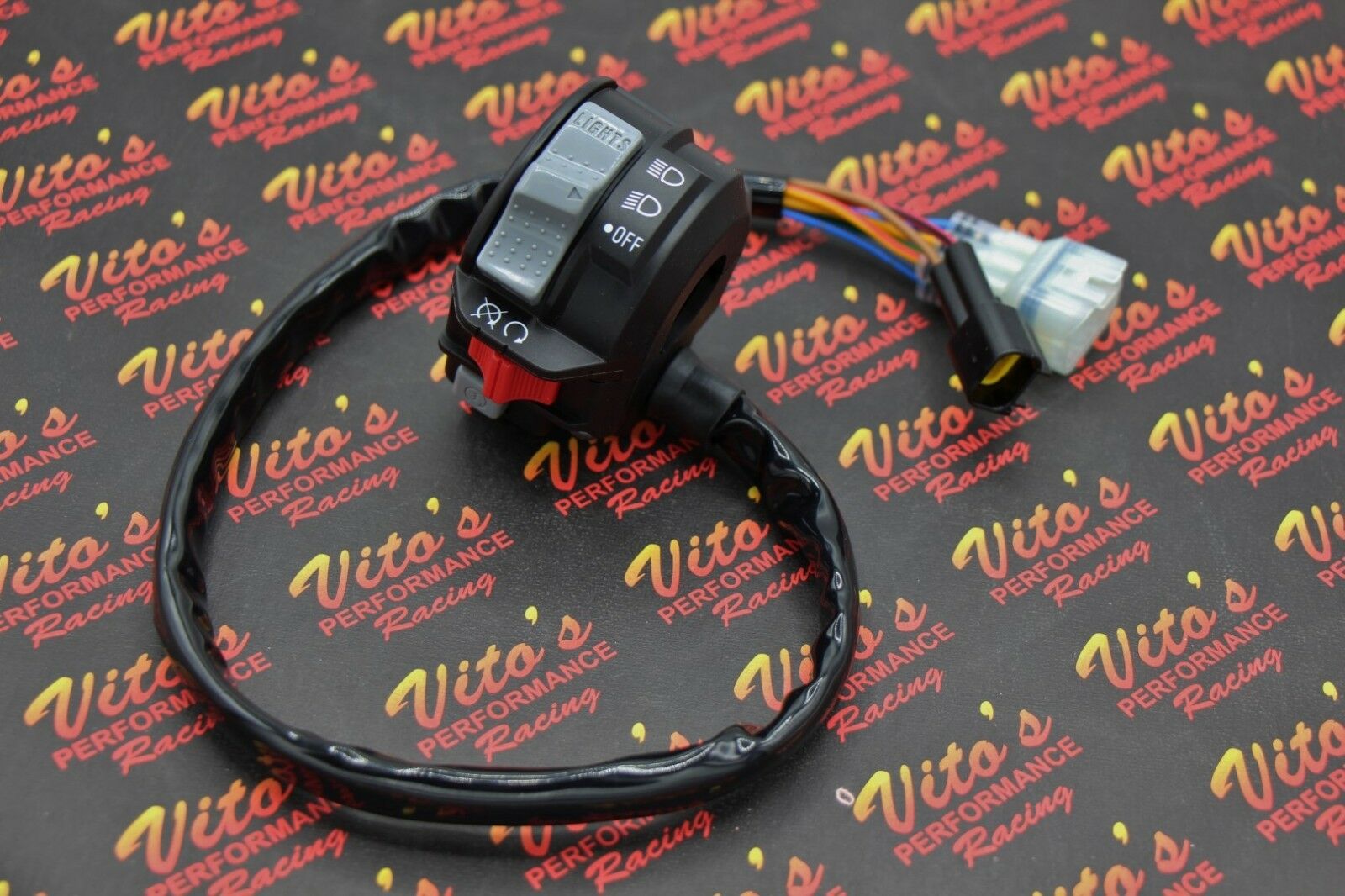 D.F.C HA28-V エンジンパーツ ON/OFFスイッチ NEW OEM 2004 2005 Yamaha YFZ 450 SWITCH on off run start stop
