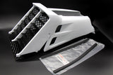 NEW Vito's Yamaha Banshee plastic gas tank side covers + grill 1987-2006 WHITE 1