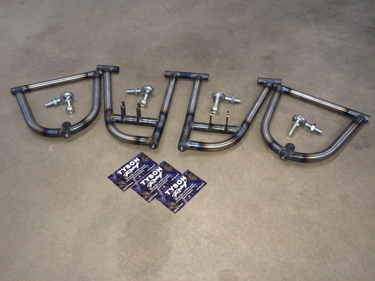 Tyson Racing -2 Wide +2 Forward Banshee 350 Drag A Arms Chromoly -2+2 Heim Joint 6