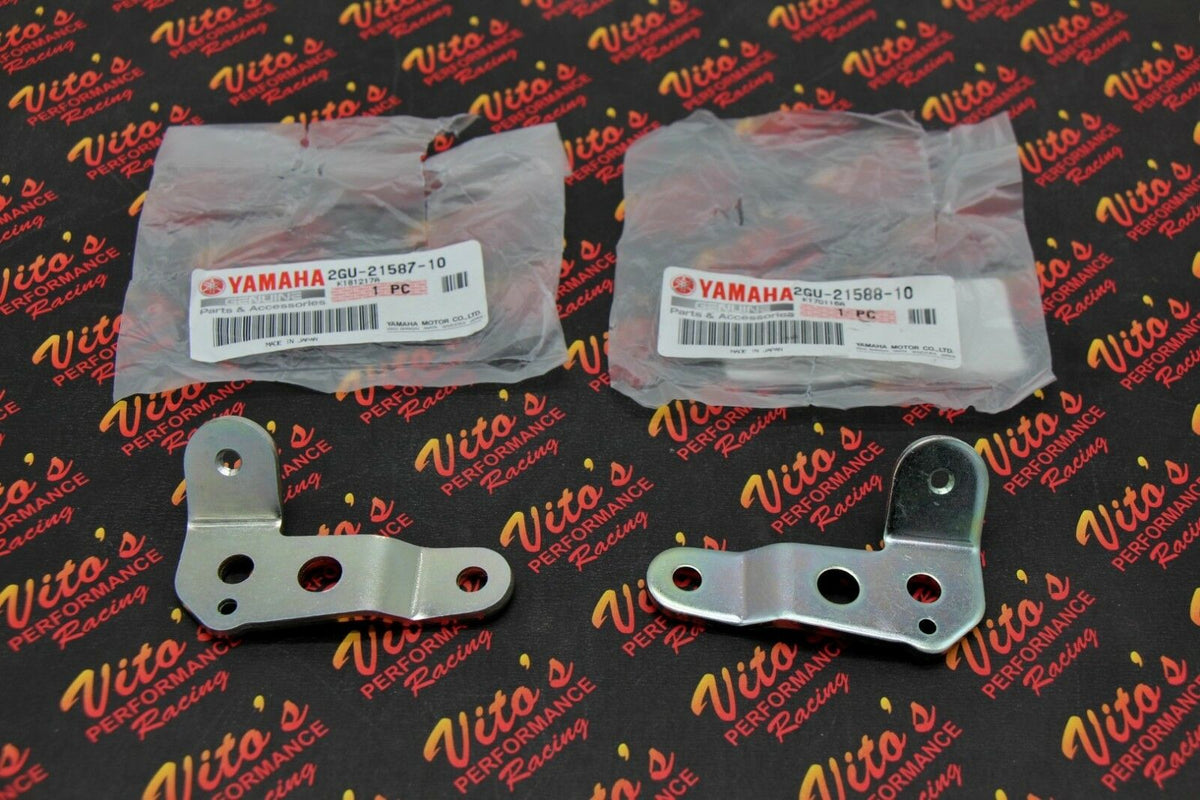 Banshee Radiator Brackets New 2 X Yamaha Banshee Radiator Tab Tabs Fender Brackets Mounts Oem ...