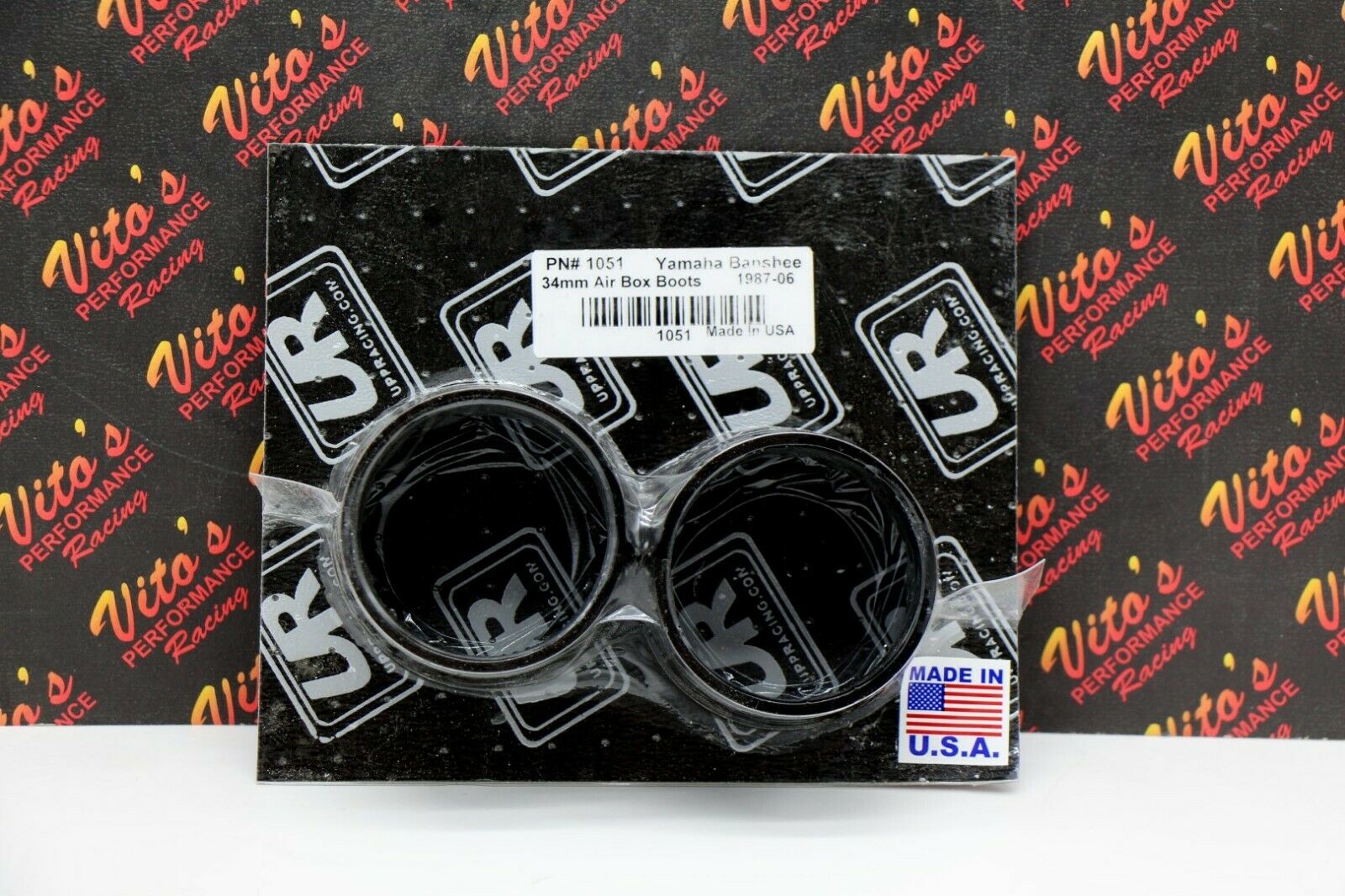 UPP Carb Boots For Banshee – Fits 33mm-35mm Aftermarket Carbs, Left Side Airbox Mount