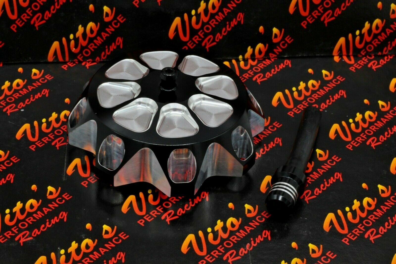 Vito's aluminum GAS CAP Yamaha Banshee YFZ450 Raptor 660 Warrior